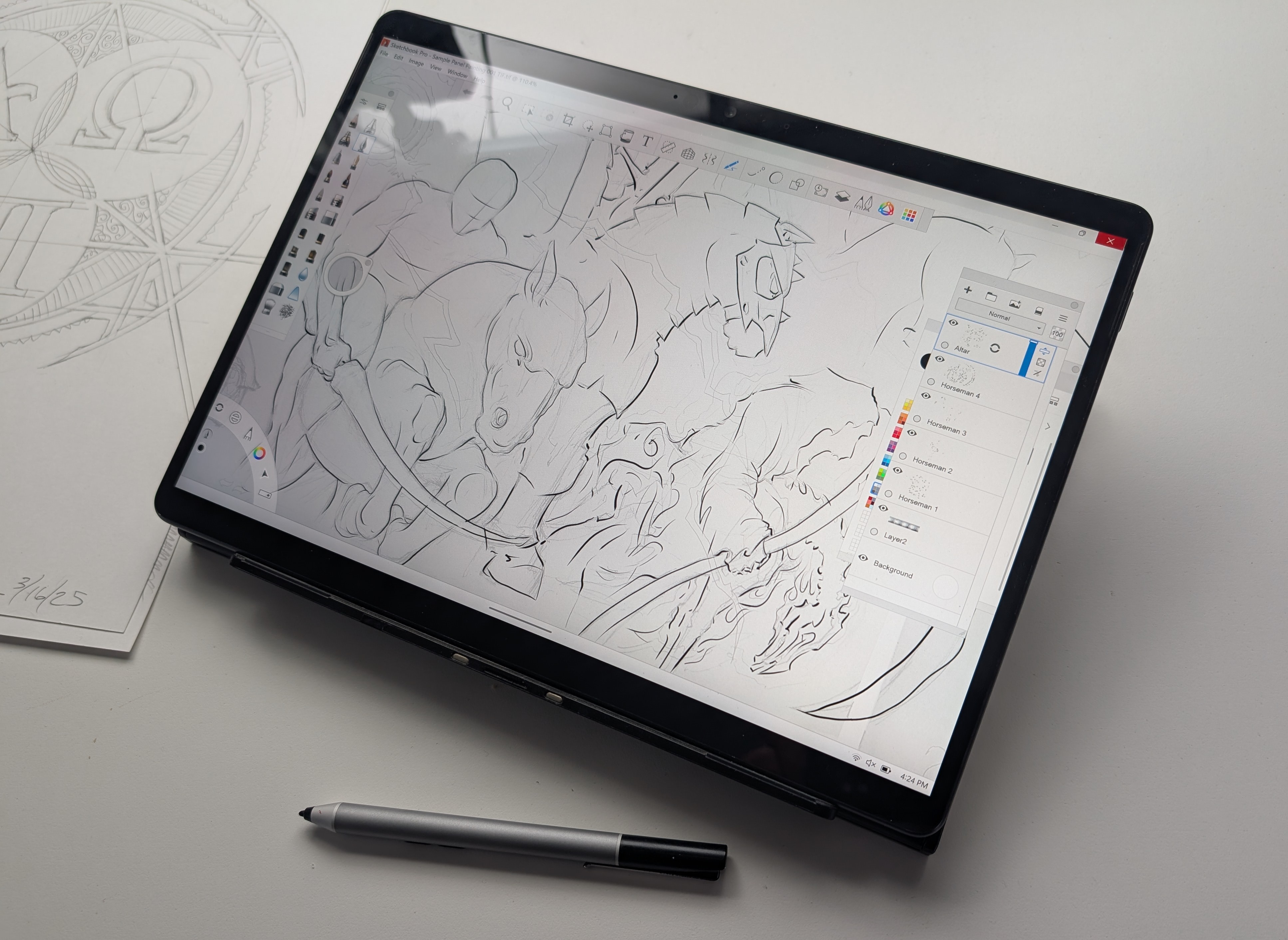 Progress image for March 31, 2025