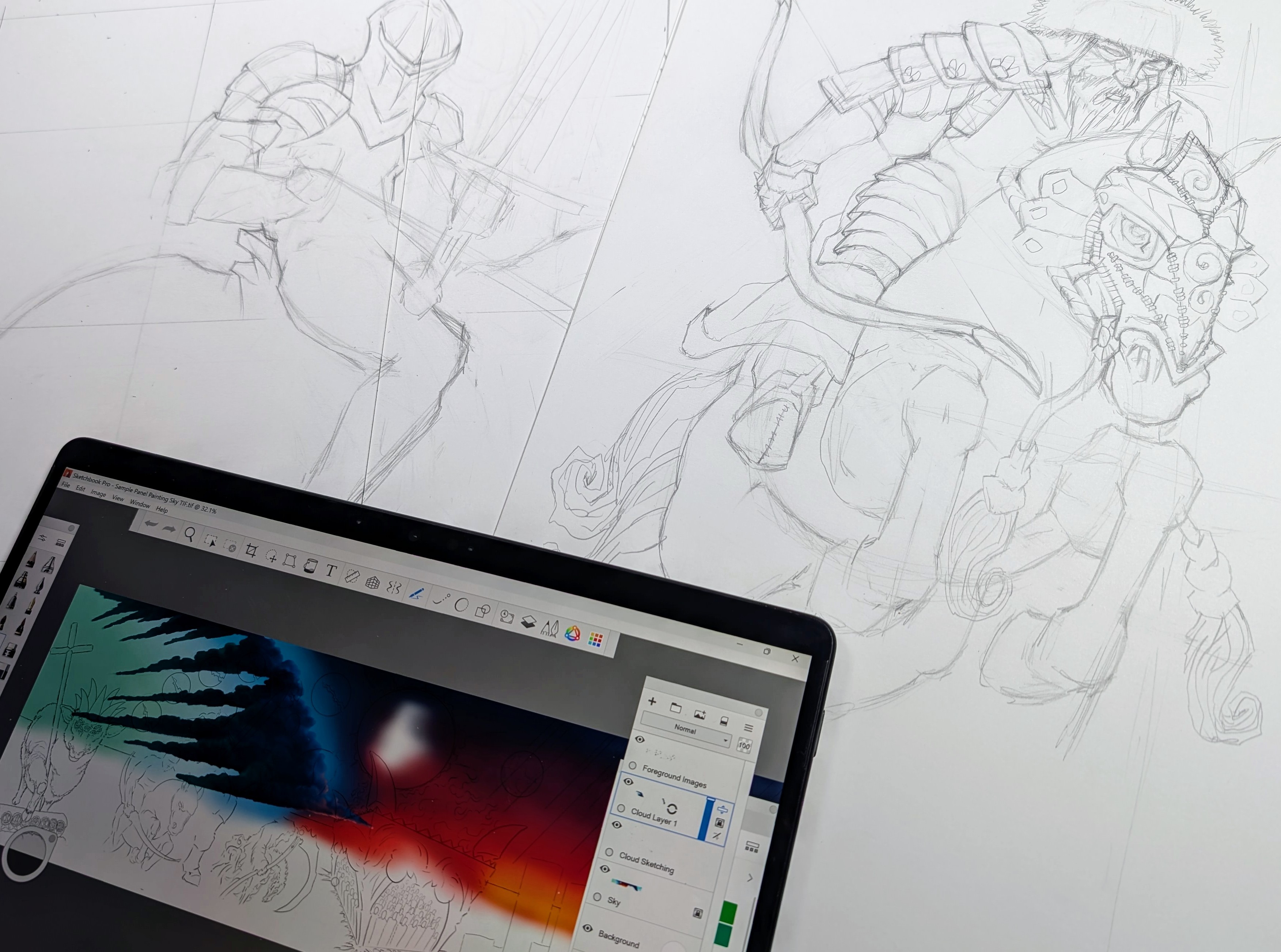 Progress image for March 31, 2025